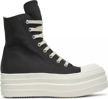 Кроссовки Rick Owens Wmns DRKSHDW Double Bumper High Black, черный