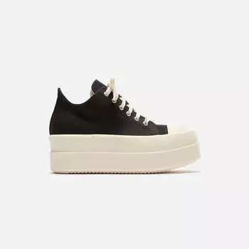Кроссовки Rick Owens WMNS DRKSHDW Double Bumper Low Sneakers, цвет Black/Milk/Milk Scarpe