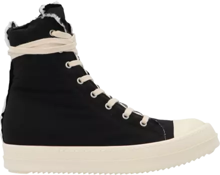 Кроссовки Rick Owens Wmns DRKSHDW Gethsemane Padded High Black Milk, черный