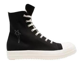 Кроссовки Rick Owens Wmns DRKSHDW Hollywood Pentagram High 'Black Milk', черный
