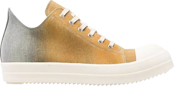 Кроссовки Rick Owens Wmns DRKSHDW Lido Denim Low 'Sky Orange Degrade', оранжевый