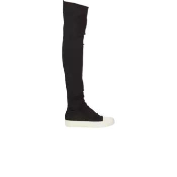 Кроссовки Rick Owens Wmns DRKSHDW Lido High Sock Sneaks, цвет Black Milk