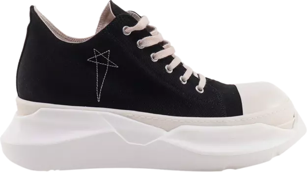Кроссовки Rick Owens Wmns EDFU DRKSHDW Pentagram Embroidery Abstract Low Black Milk, черный