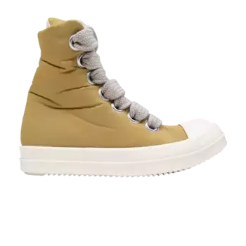 Кроссовки Rick Owens Wmns Lido DRKSHDW Jumbo Lace Puffer High, цвет Mustard