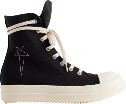 Кроссовки Rick Owens Wmns Lido DRKSHDW Pentagram High 'Black Milk', черный