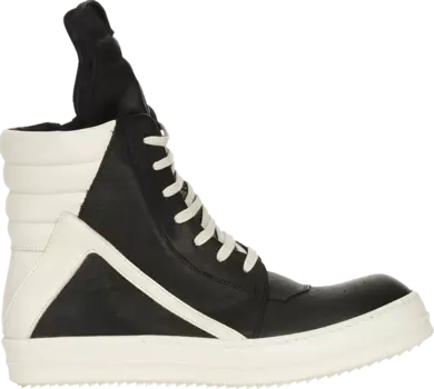 Кроссовки Rick Owens Wmns Lido Geobasket High 'Black Milk', черный