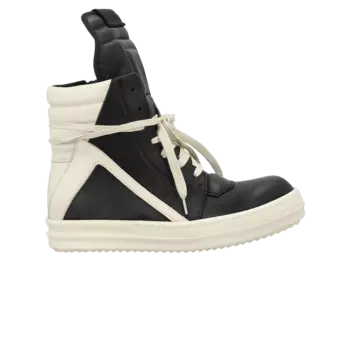 Кроссовки Rick Owens Wmns Lido Geobasket High 'Black Milk', черный