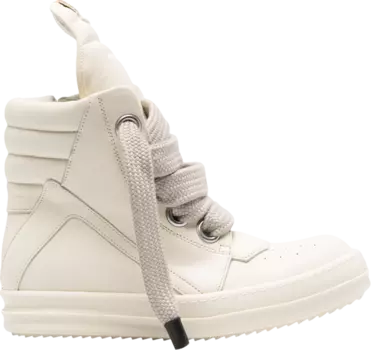 Кроссовки Rick Owens Wmns Lido Jumbo Laced Geobasket High 'Milk', белый