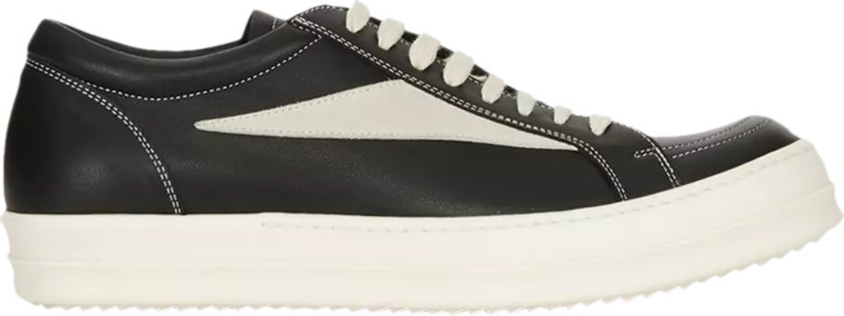 Кроссовки Rick Owens Wmns Lido Vintage Low 'Black Milk', черный