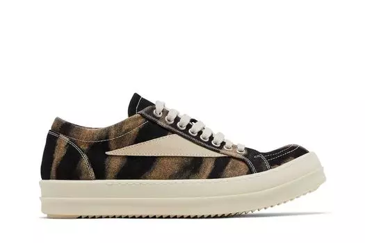 Кроссовки Rick Owens Wmns Porterville DRKSHDW Vintage Low 'Black Terra Sun Denim', черный