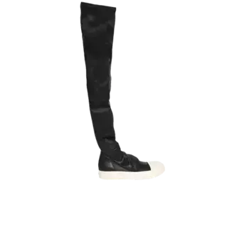 Кроссовки Rick Owens Wmns Porterville Knee High Stocking Sneaker, цвет Black Milk