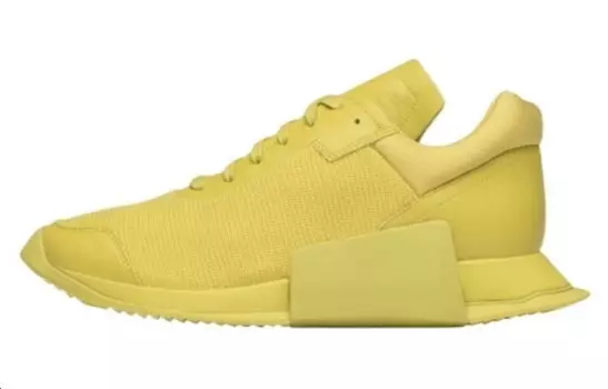 Кроссовки Rick Owens X adidas Level Runner Lifestyle Shoes Unisex Mid-top, желтый