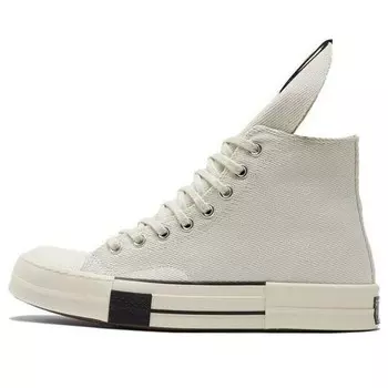 Кроссовки rick owens x drkshdw drkstar chuck 70 high 'egret' Converse, белый