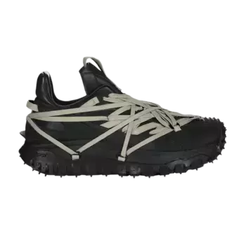 Кроссовки Rick Owens x Moncler Trailgrip Megalace Black, черный