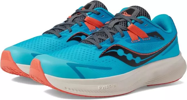 Кроссовки Ride 15 Saucony Kids, цвет Ocean