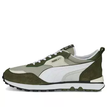 Кроссовки rider fv 'birch tree green moss' Puma, мультиколор