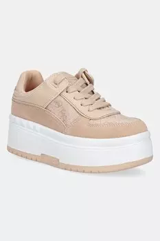 Кроссовки RIDGEE0 Guess, бежевый