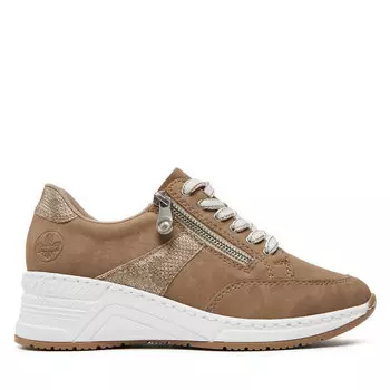 Кроссовки Rieker N4319-62 Beige, бежевый