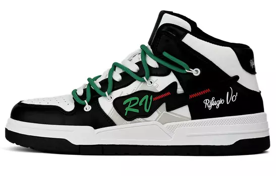 Кроссовки RIFUGIO VO' Skateboarding Shoes Unisex Mid-top, белый