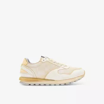 Кроссовки Rimini с низким верхом из тканой смеси со вставками Allsaints, белый