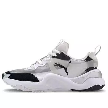Кроссовки rise 'black white' Puma, черный