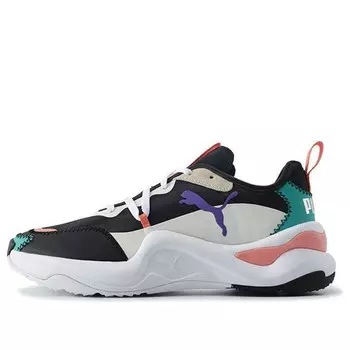 Кроссовки rise extravaganza black/blue Puma, черный