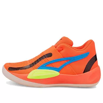 Кроссовки rise nitro 'fiery coral lime squeeze' Puma, оранжевый