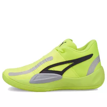 Кроссовки rise nitro 'lime squeeze' Puma, зеленый