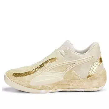 Кроссовки rise nitro 'nephrite' Puma, золотой