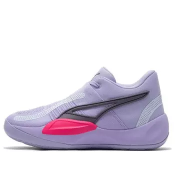 Кроссовки rise nitro 'purple black' Puma, фиолетовый