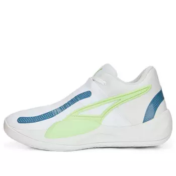 Кроссовки rise nitro 'white deep dive' Puma, белый
