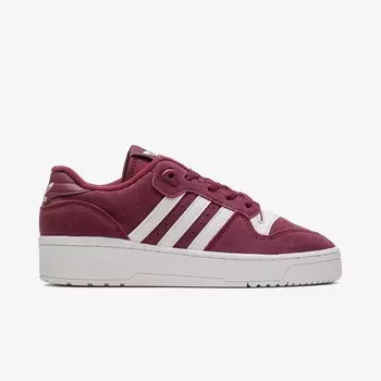 Кроссовки Rivalry Low 'Burgundy' adidas, бургундия