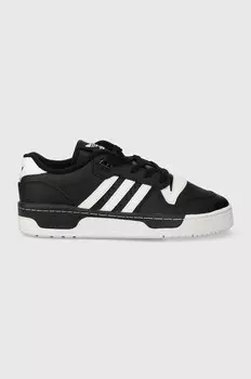Кроссовки Rivalry Low J Adidas Originals, черный