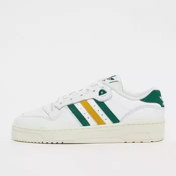 Кроссовки Rivalry Low Sneaker adidas Originals, цвет off white/collegiate green/off white