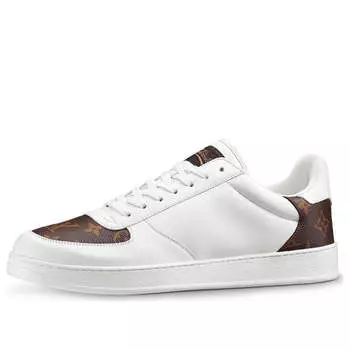 Кроссовки rivoli sneakers 'white with logo monogram' Louis Vuitton, белый