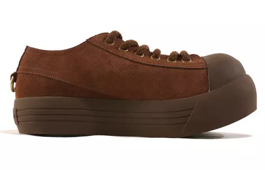 Кроссовки RO Lifestyle Shoes Unisex Low-top BROwn, коричневый