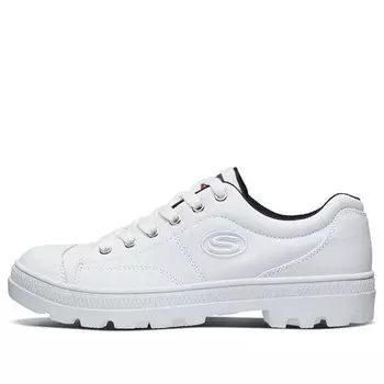 Кроссовки roadies low top canvas sneakers white Skechers, белый