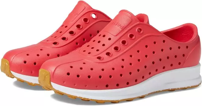 Кроссовки Robbie Native Shoes Kids, цвет Hyper Red/Shell White/Mash Speckle Rubber