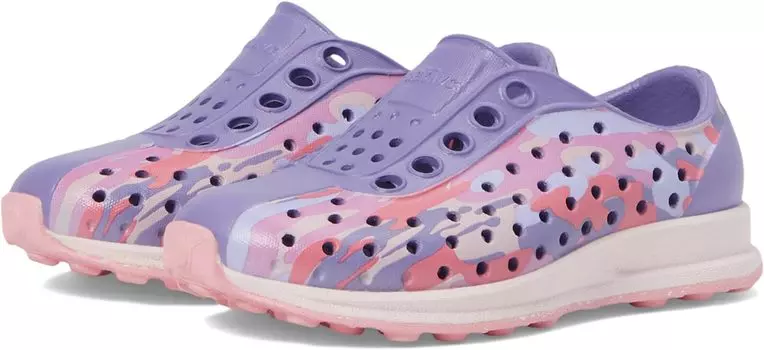Кроссовки Robbie Sugarlite Print Native Shoes Kids, цвет Haze Purple/Lint Pink/Dazzle EuCamo/Princess Speckle Rubber