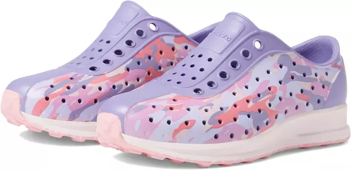 Кроссовки Robbie Sugarlite Print Native Shoes Kids, цвет Haze Purple/Lint Pink/Dazzle EuCamo/Princess Speckle Rubber