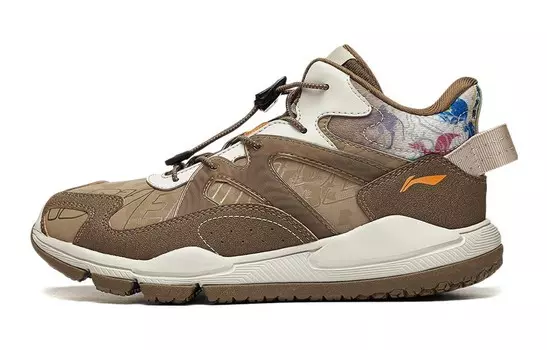 Кроссовки Rock Ridge 2.0 Kids GS Mid-top светло-коричневые Lining Young, коричневый