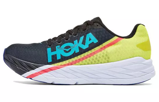 Кроссовки Rocket X Running унисекс с низким верхом черного/зеленого/белого цвета Hoka One One