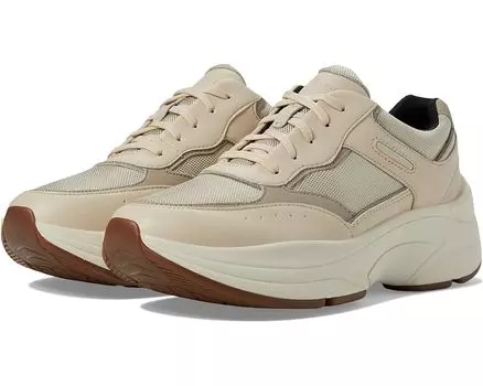 Кроссовки Rockport Prowalker Lace-Up, цвет Neutral Leather/Textile Eco