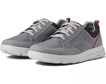 Кроссовки Rockport truFLEX Cayden LTT, цвет Steel Grey Leather/Suede