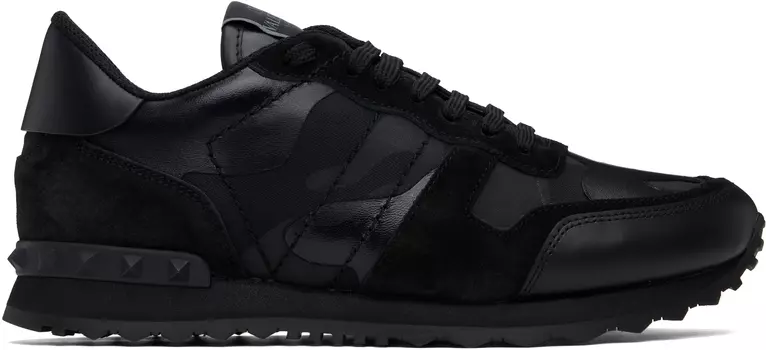 Кроссовки Rockrunner Camouflage Noir Valentino Garavani