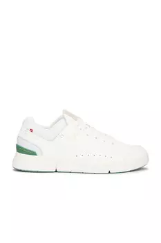 Кроссовки Roger Center Court On, цвет White & Green
