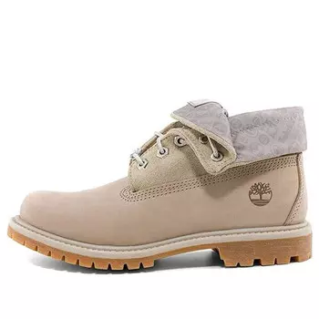 Кроссовки roll top boots basic 'beige with light grey' Timberland, бежевый