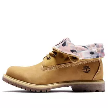 Кроссовки roll top boots basic 'wheat with dot print' Timberland, желтый