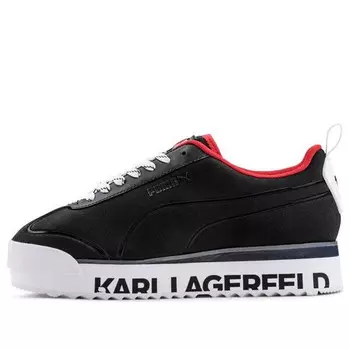 Кроссовки roma amor karl 'black' Puma, черный