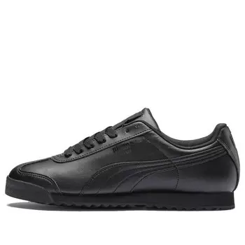 Кроссовки roma basic 'black' Puma, черный